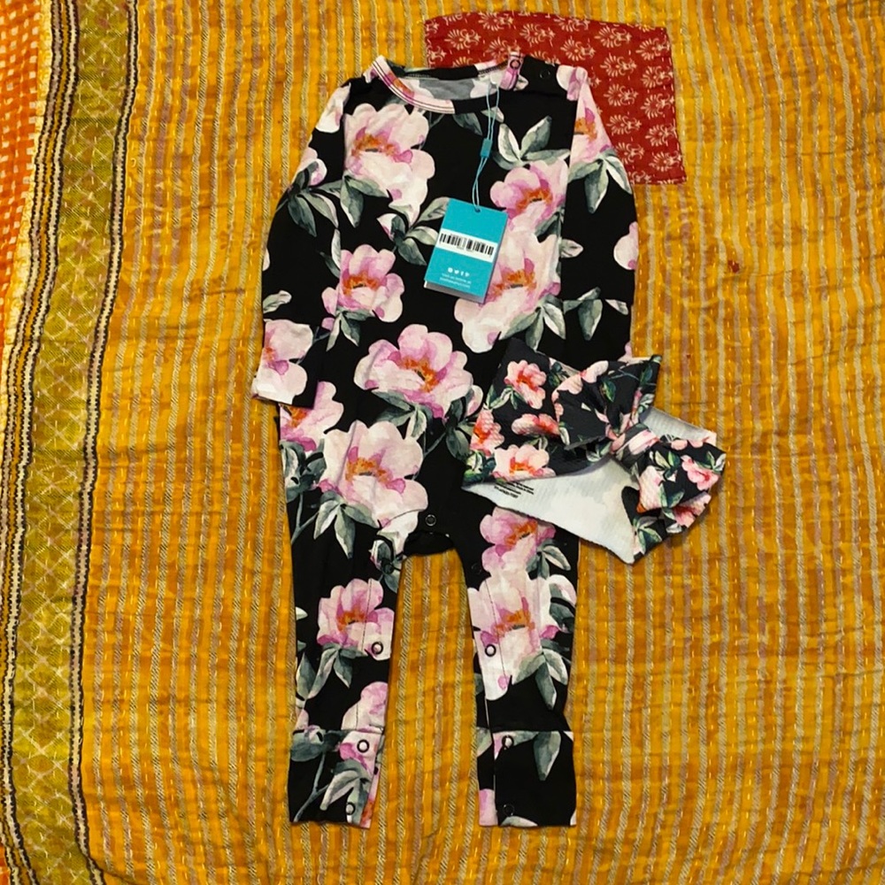Posh Peanut Tenni ruffled romper